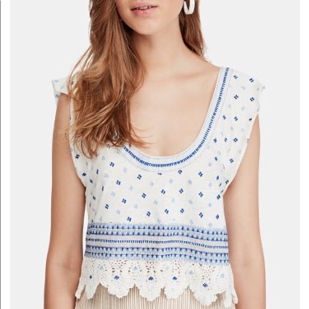 NWT Free People Santorini Tank Top